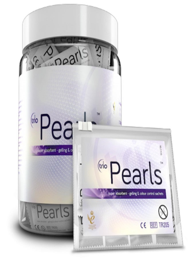 تريو بيرلز - أكياس جل مزيلة للروائح - TR205- (100 قطعة) … … - Image 1